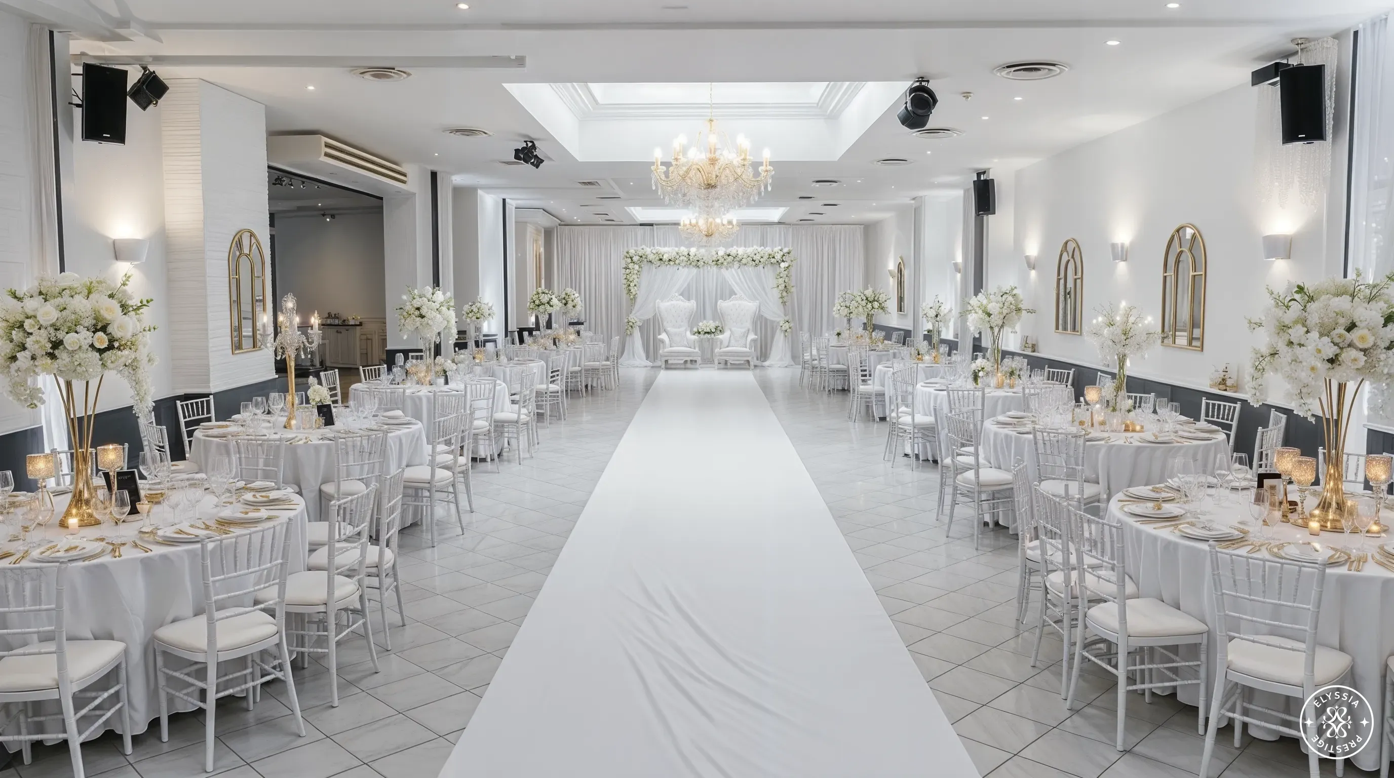 La Prestige - Salle de mariage spacieuse pouvant accueillir 220 convives